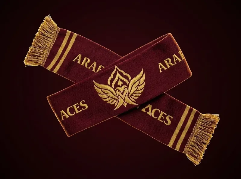 Aces supporter scarf